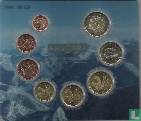 Andorra jaarset 2014 "Govern d'Andorra" - Afbeelding 2