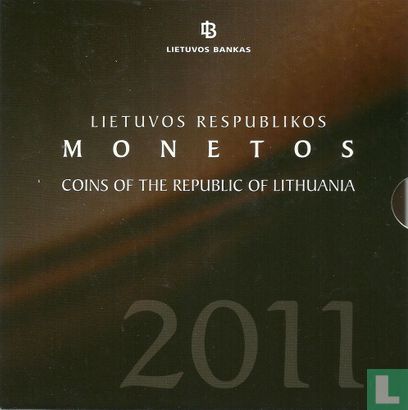 Litouwen jaarset 2011 "Lietuvos Bankas" - Afbeelding 1