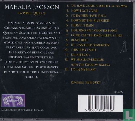 Gospel Queen Mahalia Jackson - Image 2