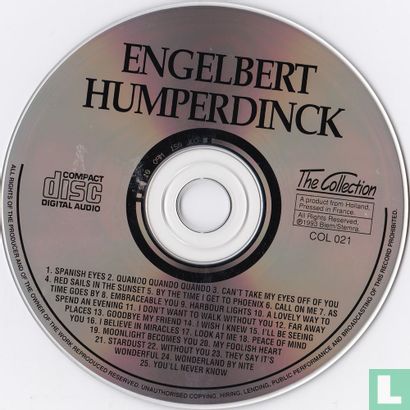 Engelbert Humperdinck The Collection - Afbeelding 3