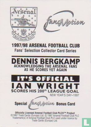 Dennis Bergkamp / Ian Wright - Image 2