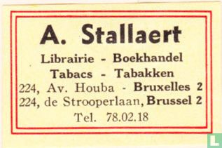 A. Stallaert - Librairie - Boekhandel
