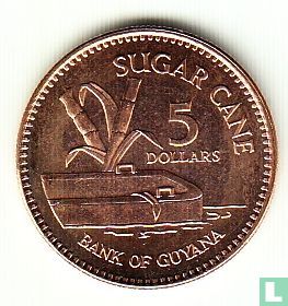 Guyana 5 dollars 2005 - Image 2