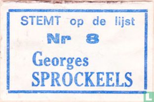 Georges Sprockeels Nr 8