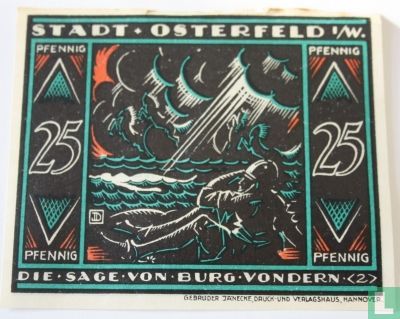 Osterfeld 25 Pfennig 1921 (2) - Image 1