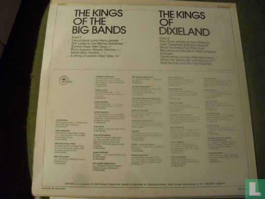 The Kings Of The Big Bands / The Kings of Dixieland - Afbeelding 2