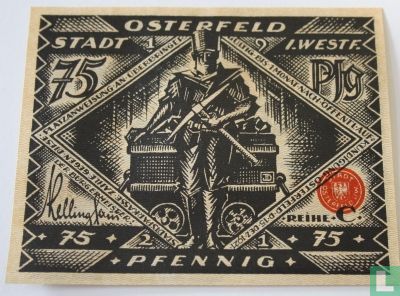 Osterfeld 75 Pfennig 1921 (C) - Image 1