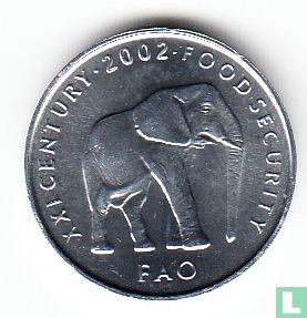 Somalië 5 shillings 2002 "FAO - Food Security" - Afbeelding 1