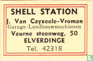 Shell Station - J. Van Cayzeele-Vroman