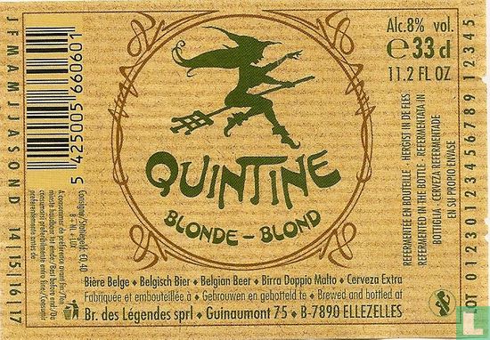 Quintine Blonde - Blond - Afbeelding 1