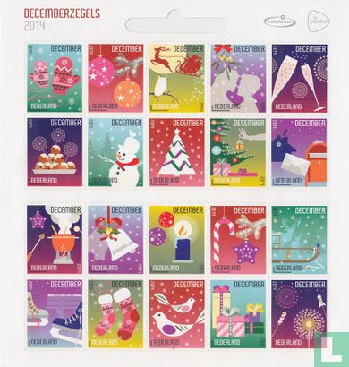 December stamps (Treattraction) - Image 1