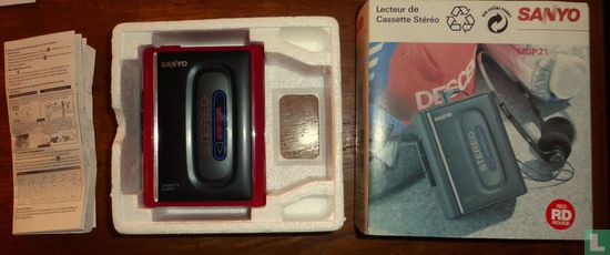 Sanyo MGP21 pocket cassette speler - Afbeelding 3