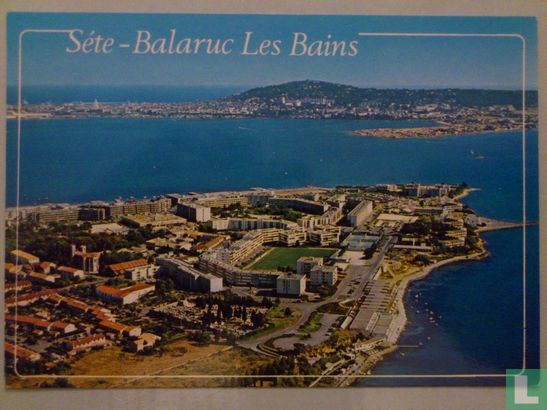 Sète - Balaruc les Bains: Vue générale aérienne - Afbeelding 1