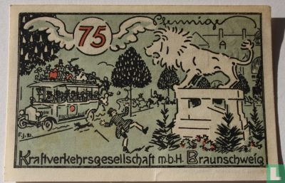 Braunschweig 75 Pfennig, 1921 - Image 2