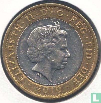 Verenigd Koninkrijk 2 pounds 2010 "Centenary of the death of Florence Nightingale" - Afbeelding 1