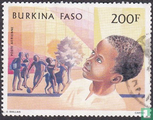 Int. Philexafrique stamp exchange