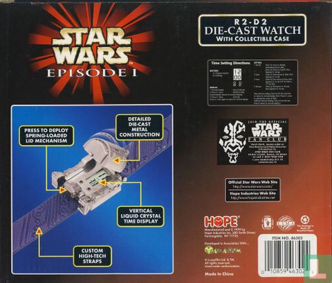 Star Wars Episode 1 Die-Cast Watch R2-D2 - Image 2