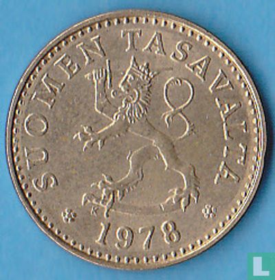 Finland 10 penniä 1978 (Double strike) - Image 1