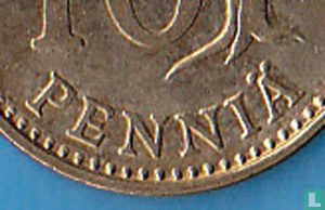 Finland 10 penniä 1978 (Double strike) - Image 3