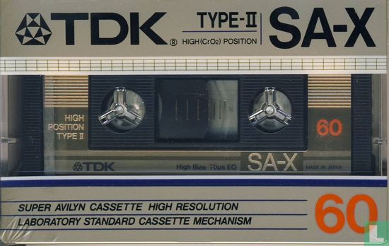 TDK SA-X60 cassette - Bild 1