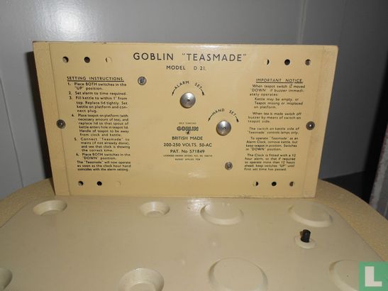 Goblin Teasmade D21 - Afbeelding 3