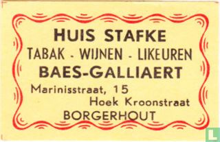 Huis Stafke - Baes-Galliaert