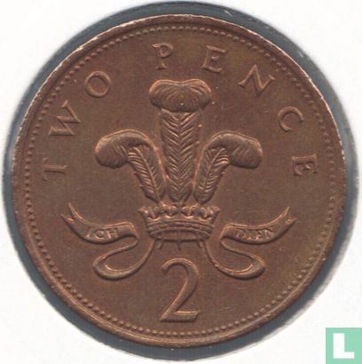 Royaume-Uni 2 pence 1998 (bronze) - Image 2