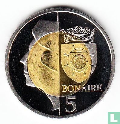 Bonaire 5 dollar 2011 - Image 2