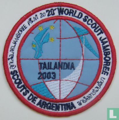 Argentina contingent - 20th World Jamboree