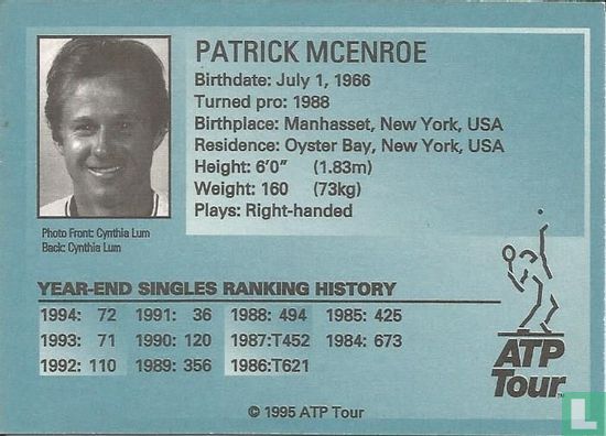 Patrick McEnroe - Bild 2