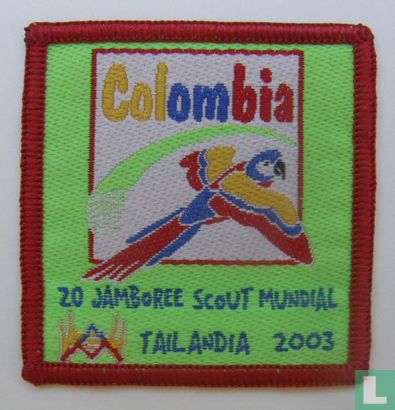 Colombian contingent - 20th World Jamboree