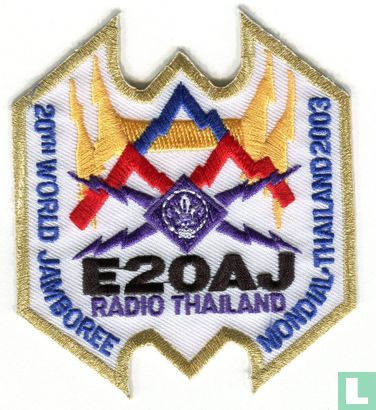 Radio E20AJ - 20th World Jamboree (gold)