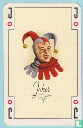 Joker, Belgium, La Turnhoutoise, Renovation 2000, Glume, Speelkaarten, Playing Cards - Afbeelding 1