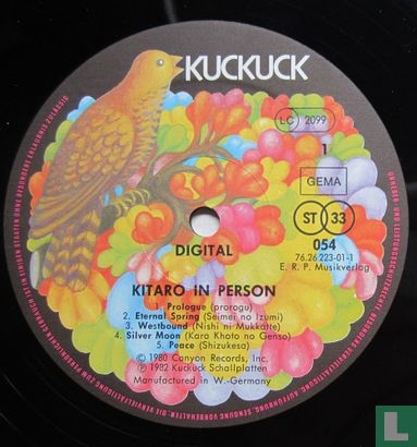 Kitaro in person - Digital  - Image 3