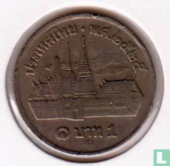 Thailand 1 baht 1982 (BE2525 - grote buste) - Afbeelding 1