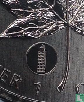 Canada 5 dollars 2012 (zilver - kleurloos - met Toren van Pisa privy merk) - Afbeelding 3