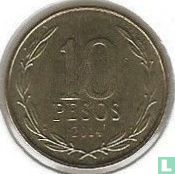 Chili 10 pesos 2014 (type 2) - Image 1