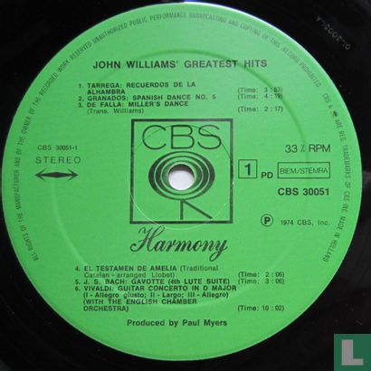John Williams Greatest Hits - Afbeelding 3
