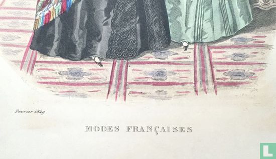 Deux femmes au Salon - Février 1849 - Image 2