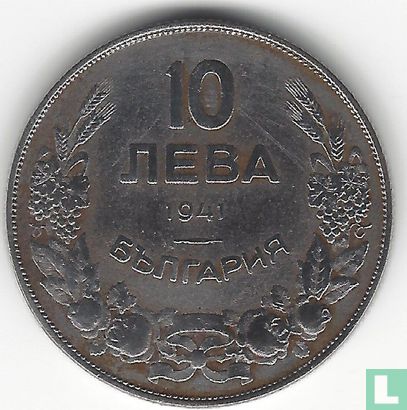Bulgarien 10 Leva 1941 - Bild 1