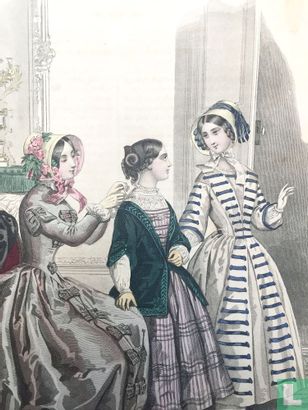 Une femme et deux filles + pages 127-128 - (1849-1852) - Image 2