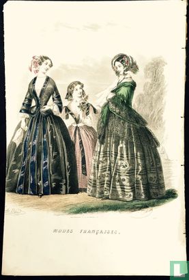 Deux femmes et une fille (1849-1853)- 329 - Image 1