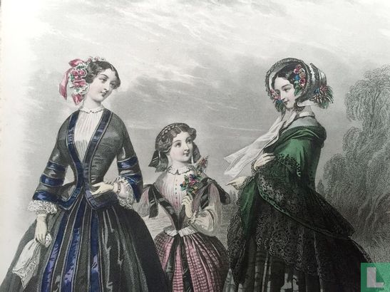 Deux femmes et une fille (1849-1853)- 329 - Image 3