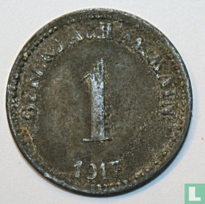 Offenbach on the Main 1 pfennig 1917 - Image 1