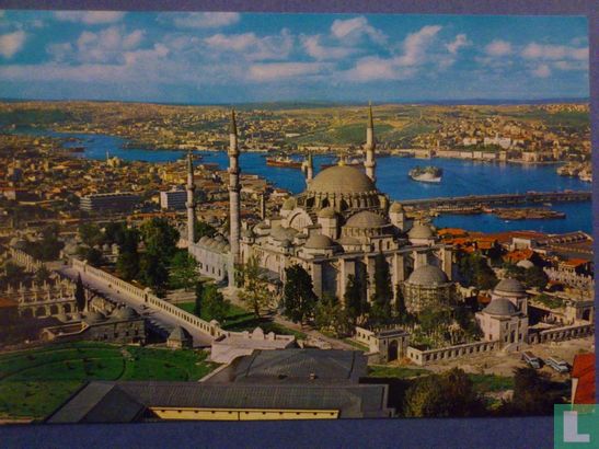 Istanbul: Le Minaret de Soliman le Magnifique et la Corned'or  - Afbeelding 1