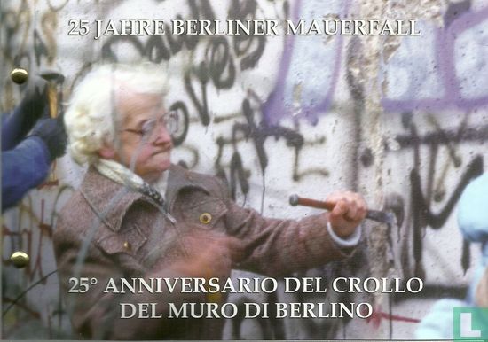 Vatican 2 euro 2014 (Numisbrief) "25th anniversary fall of the Berlin Wall" - Image 3