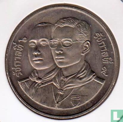 Thailand 10 baht 1991 (BE2534) "80th anniversary of Thai boy scouts" - Afbeelding 2