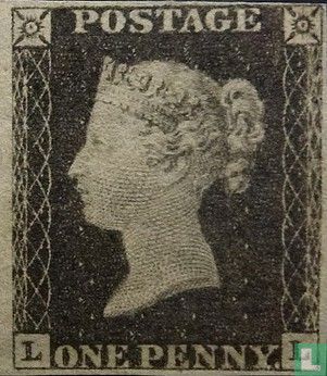La Reine Victoria - Penny Black