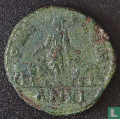 Empire romain, AE (29) Sesterce, 249-251, Trajan Dèce, Viminacium, Mésie supérieure, 249-250 AD - Image 2