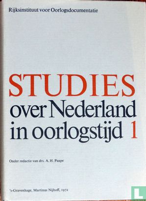 Studies over Nederland in oorlogstijd 1 - Image 1